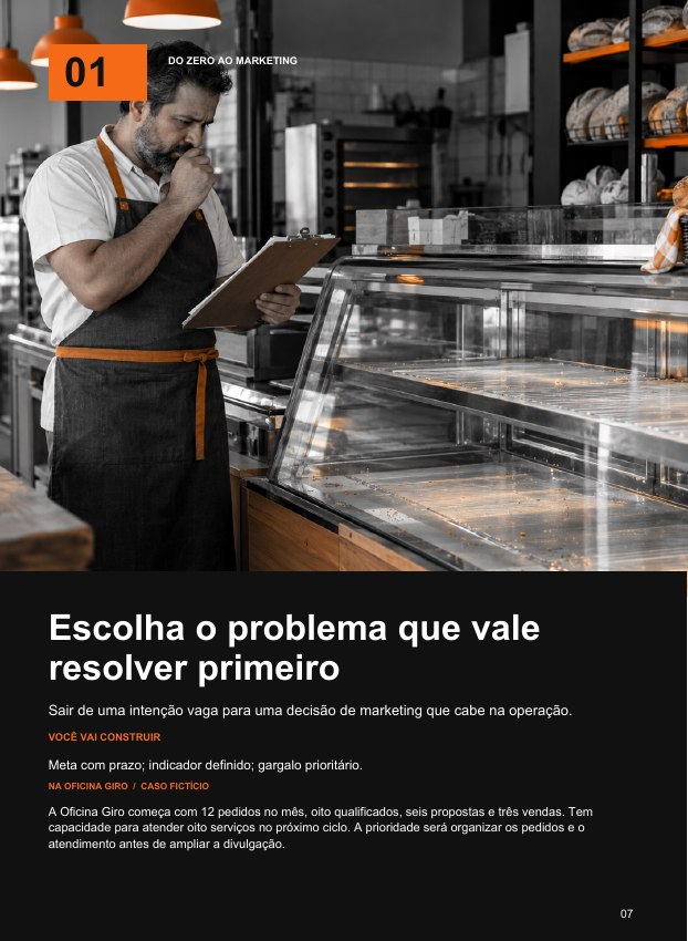 Prévia do capítulo 01: Diagnóstico e objetivo